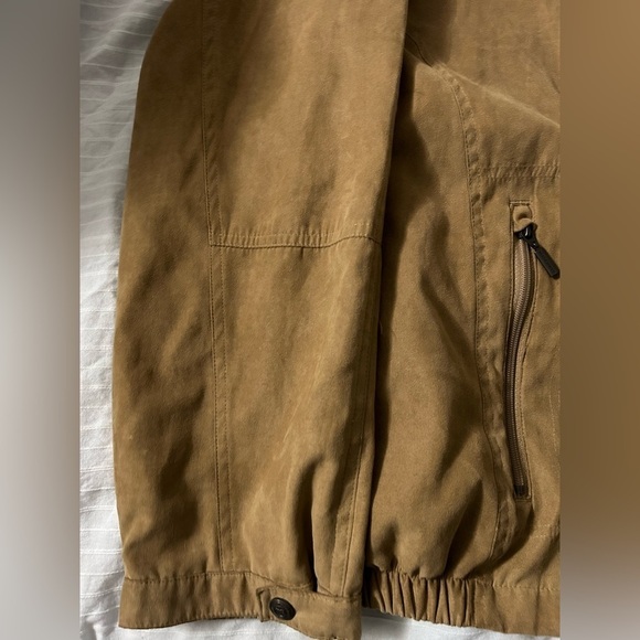 Weatherproof Mens Jacket Brown Full Zip Pockets Collar Lined XXL - Picture 4 of 12